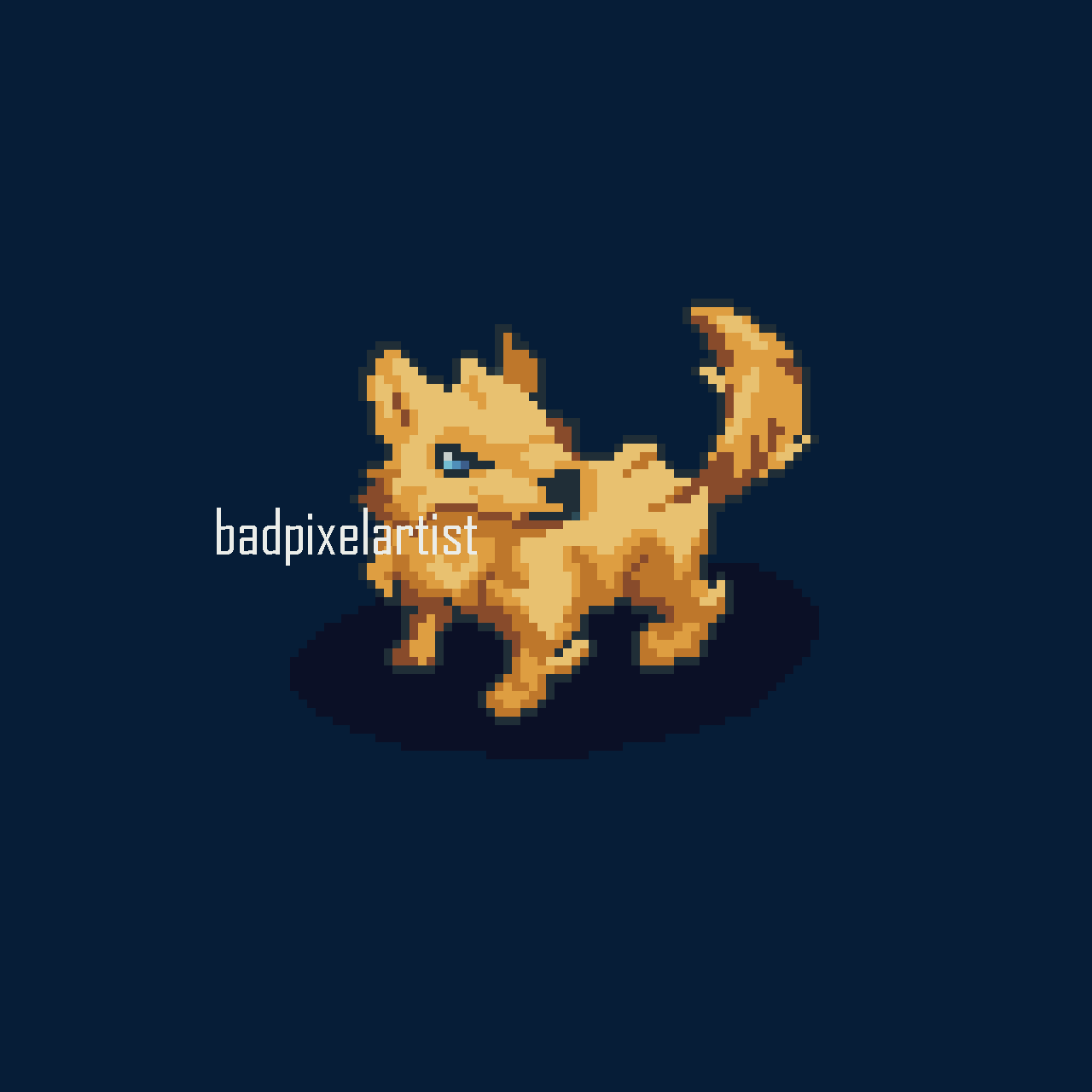 Gold Wolf (commission)